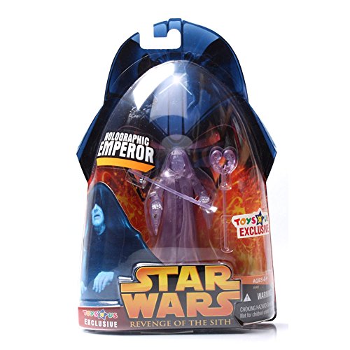 Star Wars Revenge of the Sith Holographic Emperor figure - Jouets & Jeux Amazon Espagne à 10.96€