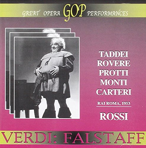 Falstaff (Rossi, Rai Rome Chorus And Orch., Taddei, Rovere) - Musique & Instruments Amazon Royaume-Uni à 14.54€