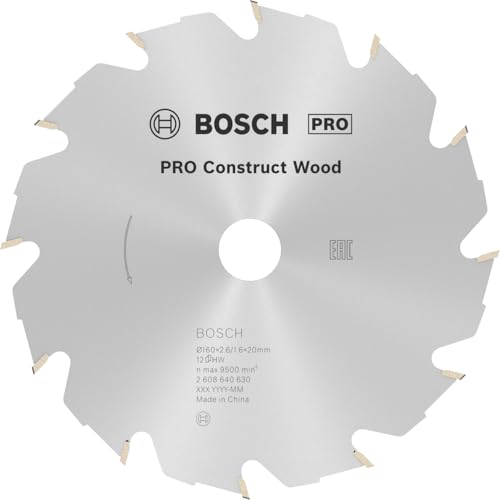 Bosch 1x Lama per sega circolare PRO Construct Wood per... - Bricolage & Outils Amazon Italie à 19.52€