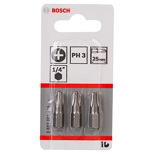 Bosch Accessories 3 Pièces Jeu de Embouts de Vissage Extra... - DIY & Tools Amazon France à 3.29€