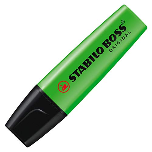 STABILO - Textmarker - BOSS ORIGINAL - Einzelstift - grün - Fournitures Bureau Amazon Allemagne à 0.99€