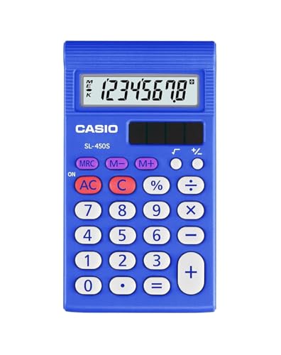 Casio SL-450S - Calcolatrice - Fournitures Bureau en promo à 16.32€