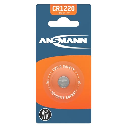 ANSMANN 5020062 Knofpzelle Batterie Lithium CR 1220 - 3V - Sports & Fitness Amazon Allemagne à 1.99€