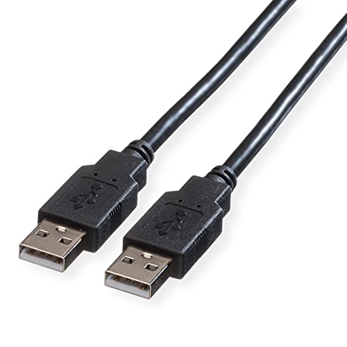 ROLINE Câble USB 2.0 Type A-A, noir, 1,8 m - High-Tech & Électronique en promo à 6.75€