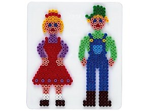 Hama Perlen 282 Pin Plate Cottage Pair - Épicerie Amazon Royaume-Uni à 2.51€