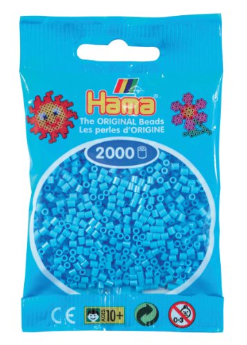 Hama Mini perles en plastique bleu pour loisirs créatifs - Loisirs Créatifs Amazon France à 2.58€