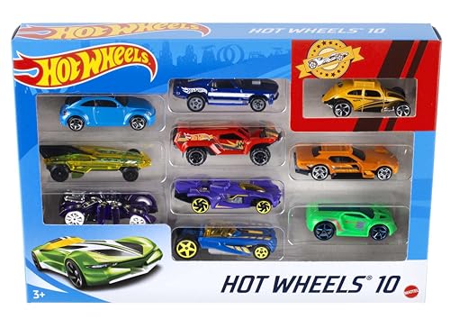 Hot Wheels 1:64 Die-Cast Auto Geschenkset, je 10... - Jouets & Jeux Amazon Allemagne à 9.99€