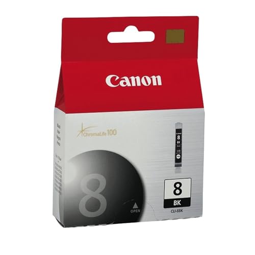 Canon Originaltinte CLI-8 BK, Größe Standard, Schwarz... - Amazon Germany à 4.44€