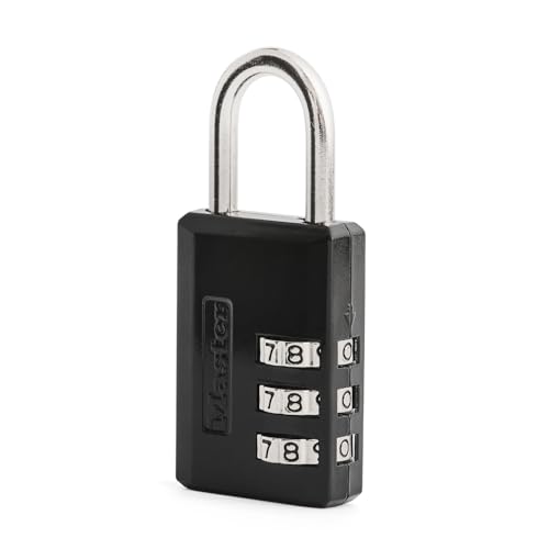 Master Lock 647D - Candado de combinación, color negro, 1 - Beauté & Parfums Amazon Espagne à 8.84€