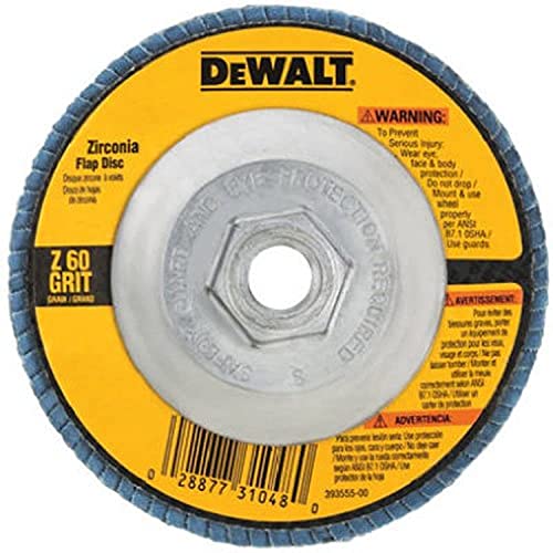 DeWalt dw8312 4 – 1/2-inch por 5/8-inch-11 60 grano... - Bricolage & Outils Amazon Espagne à 18.72€