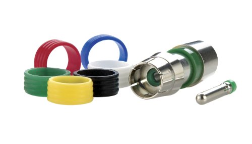 Leviton 40985-cru Universal compresión RCA conector serie 6... - Amazon Espagne à 13.12€