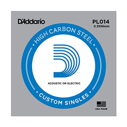 D'Addario PL014 Corde seule en acier pur pour guitare... - Bricolage & Outils en promo à 1.27€