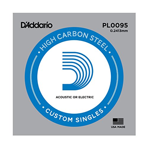 D'Addario PL0095 Corde seule en acier pur pour guitare... - Bricolage & Outils Amazon France à 1.65€