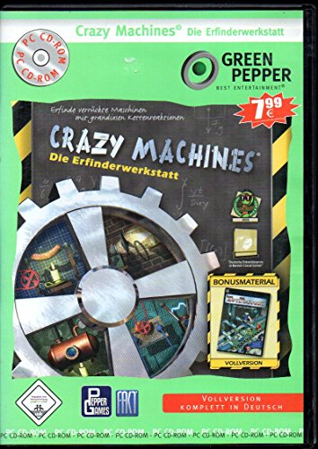 Crazy Machines: Die Erfinderwerkstatt [Green Pepper] - Jeux Vidéo & Consoles Amazon Allemagne à 2.25€