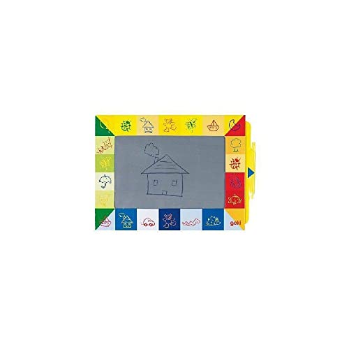 goki 58999 Zaubertafel, 27 x 19 cm, Pappe, bunt (1 Stück) - Jouets & Jeux Amazon Allemagne à 1.94€