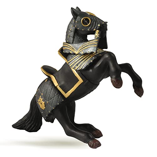 Papo - Statuina Cavallo in Armatura Nera Realistica - 3... - Toys & Games Amazon Italy à 8.14€
