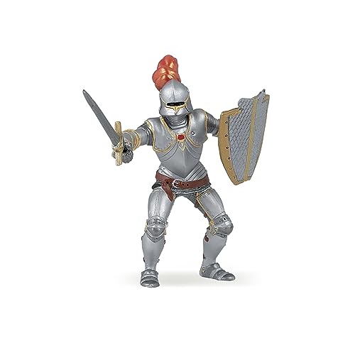 Papo - Statuetta Cavaliere in Armatura con Piuma Rossa... - Jouets & Jeux Amazon Italie à 10.08€