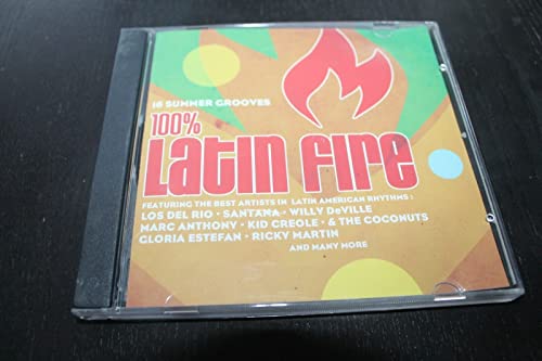 Various - 100% Latin Fire - Musique & Instruments Amazon Royaume-Uni à 4.66€
