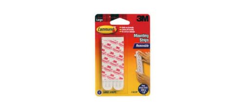 Command Large Adhesive and Mounting Refill Strips, 8 Strips... - Home & Kitchen Amazon UK à 2.95€