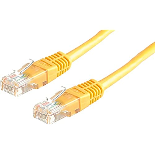 Roline Cable de conexión cat.5e (clase D) UTP, amarillo... - High-Tech & Électronique Amazon Espagne à 6.11€