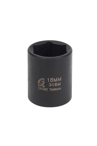 Sunex 318m 3/8 Zoll Antrieb 18 mm Kraft-Stecknuss - Amazon Germany à 6.95€
