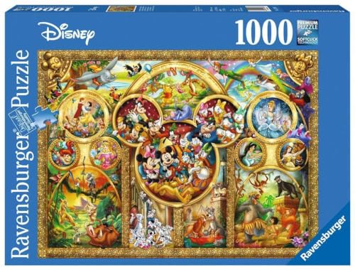 Ravensburger Disney Best Themes 1000 Piece Jigsaw Puzzle... - Toys & Games Amazon Spain à 10.10€