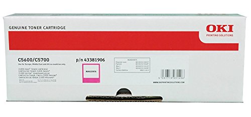 OKI 43381906 Cartuccia Toner Originale OKI, Magenta... - Auto & Motorcycle Amazon Italy à 52.59€