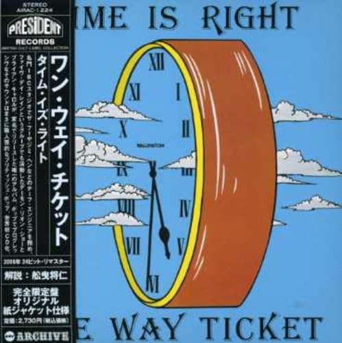 Time is Right (Mini LP Sleeve) [Import] - Musique & Instruments Amazon Espagne à 35.96€