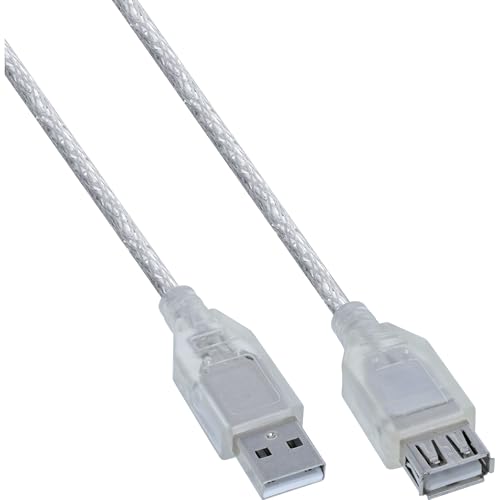 InLine 19840 Cavo USB 2.0, Trasparente - High-Tech & Électronique en promo à 5.90€
