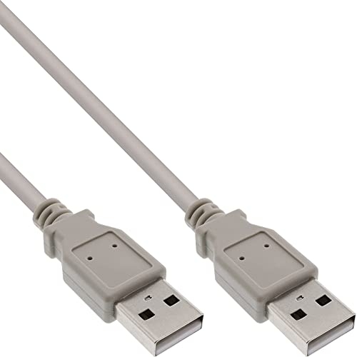 InLine 34310H USB 2.0 Cable A to A Beige 1 m - High-Tech & Électronique Amazon Royaume-Uni à 4.79€