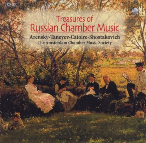 Treasures Of Russian Chamber Music - Musique & Instruments Amazon France à 3.76€