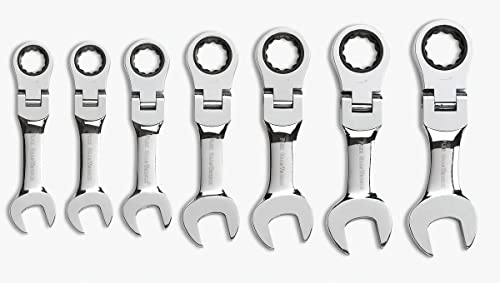 GearWrench 7 Pc. 12 Pt. Stubby Flex Head Ratcheting... - Maison & Cuisine Amazon Royaume-Uni à 55.49€