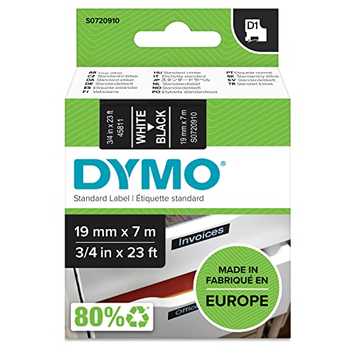 DYMO D1 étiquettes autocollantes authentiques | rouleau de... en promo à 11,19€ (-40%) sur Amazon FR