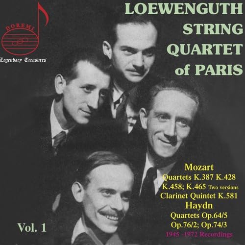 Haydn & Mozart : Quatuors à cordes / Loewenguth Quartet of... - Musique & Instruments Amazon Espagne à 5.46€