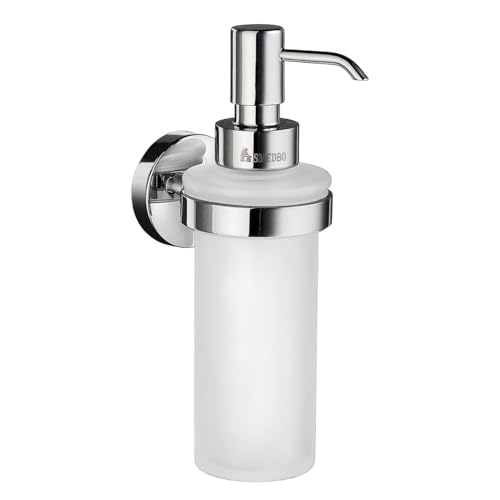 Smedbo HK369 Home Holder with Glass Soap Dispenser Polished... - Jardin & Extérieur en promo à 64.12€