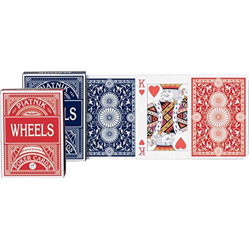 Piatnik Wheels Poker (Lino): 55 Cartes - Jeux Vidéo & Consoles en promo à 5.00€