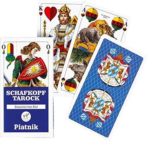 Piatnik 1822 - Kartenspiel Schafkopf Tarock - Jouets & Jeux en promo à 3.99€