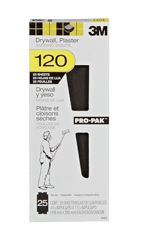 3M Pro-Pak Trockenbau-Schleifblätter, Körnung 120C, 11,4 x... - Amazon Germany à 6.16€