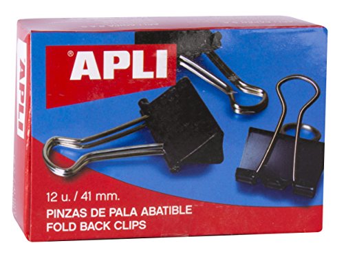 5 Star Foldback-Klammern 41mm schwarz Inh.12 - Amazon Allemagne à 3.60€