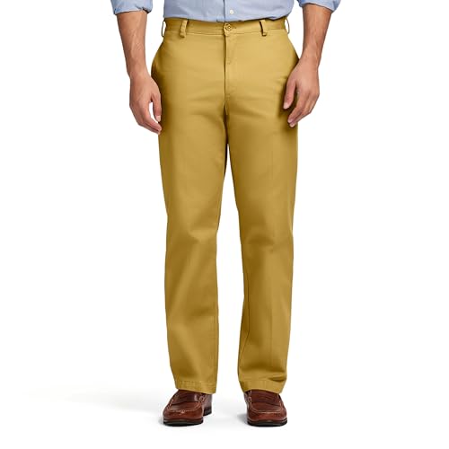 Izod American Chino - Pantaloni da uomo cachi W32 / L32 - Home & Kitchen Amazon Italy à 17.34€