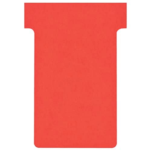 Nobo, Lot de 100 fiches T pour planning, Indice 2, Rouge... - Office Supplies Amazon France à 2.30€