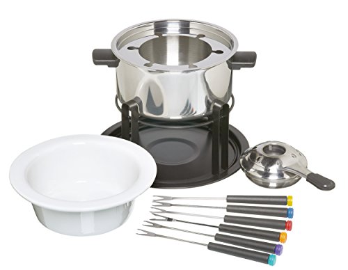 KitchenCraft 3-in-1 Fondue Set with Colour Coded Fondue... - Maison & Cuisine Amazon Royaume-Uni à 23.41€