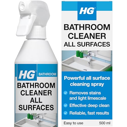 HG Bathroom Cleaner Spray | Cleans Tiles, Sinks & Shower... - Tech & Electronics Amazon UK à 3.00€