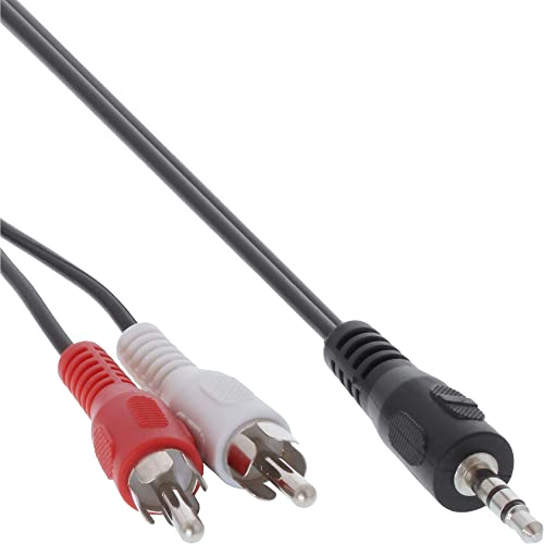 Inline – Cable 2 RCA male vers jack 3,5mm stereo – 2 mètres - High-Tech & Électronique en promo à 4.05€