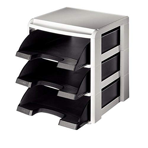 LEITZ 53270095 - Módulo de 3 bandejas STANDARD (completo)... - Fournitures Bureau en promo à 8.98€