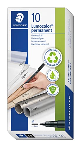 STAEDTLER permanent Marker Lumocolor, schwarz, Linienbreite... - Sports & Fitness en promo à 11.53€