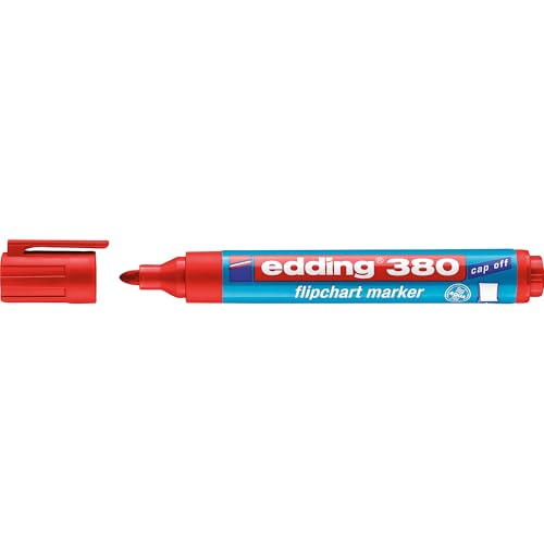 edding 380 Flipchart-Marker - rot - 1 Stift - Rundspitze... - High-Tech & Électronique en promo à 1.79€
