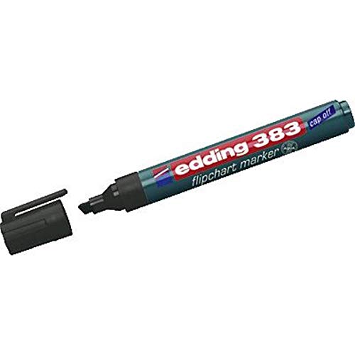 Edding 383 Marqueur pour chevalets - noir - 1 marqueur... - Maison & Cuisine Amazon France à 2.49€