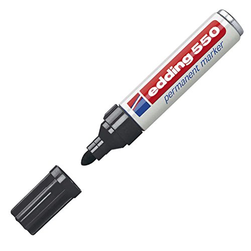 edding 550 marcador permanente - negro - 1 rotulador... - Auto & Moto en promo à 2.19€