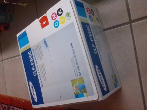 Samsung Toner Rainbowkit (B/C/M/Y) CLP-P 300 C en promo sur Amazon